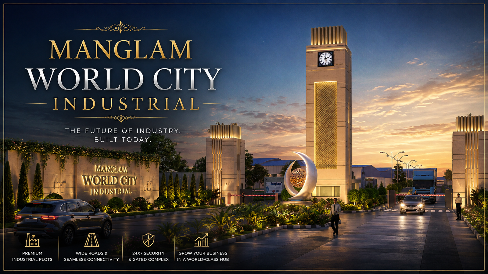Manglam World City Industrial