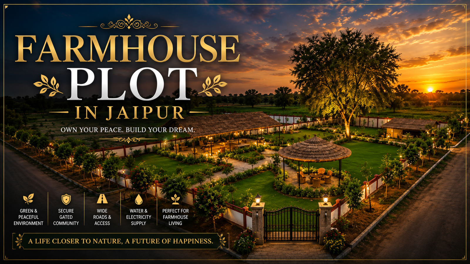 Farmhouse Plot in Jaipur