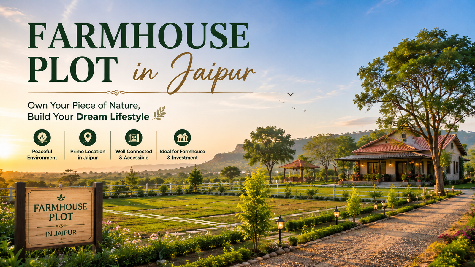 Farmhouse Plots in Jaipur